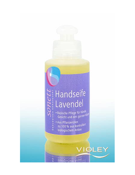 Jabón de manos lavanda Sonett 120ml  Natural y delicado