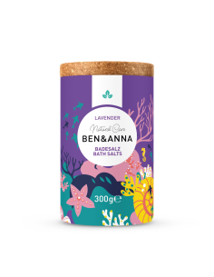 Sales de baño Lavanda Ben&Anna 300 g  Relajación natural