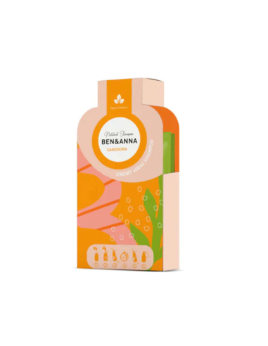 Champú Espino Amarillo Ben & Anna 2x20g en copos naturales