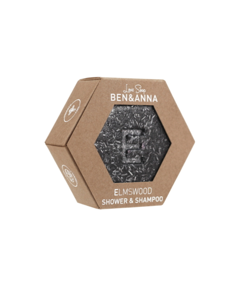 Champú y Gel Sólido Elm Wood 60g | Ben&Anna Natural