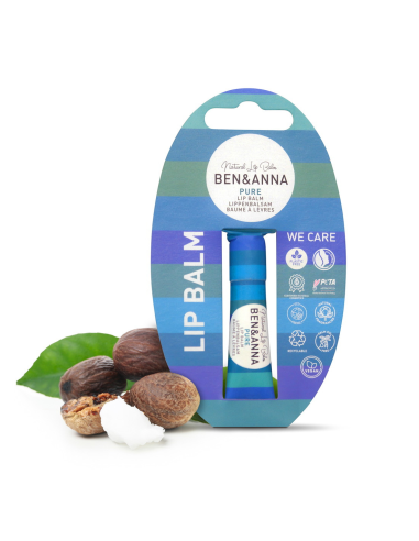 Bálsamo Labial Ecológico Pure Neutro Ben&Anna 6g Cero Residuos