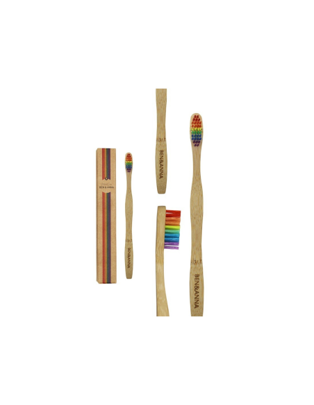 Cepillo de dientes bambú Equality Ben&Anna ecológico y sostenible