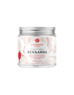 Dentífrico Fresa Infantil Ben&Anna 100ml con Flúor Natural