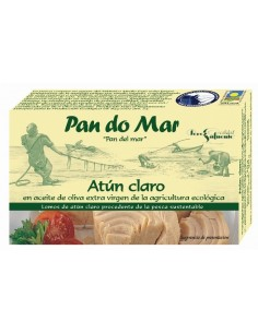 Atún Claro en Aceite de Oliva Ecológico Pan Do Mar 120g