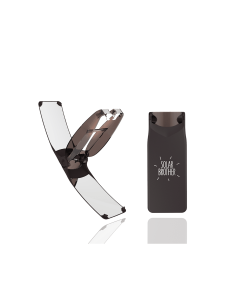 Mechero Solar Suncase Negro Solarbrother  Ecológico y Duradero