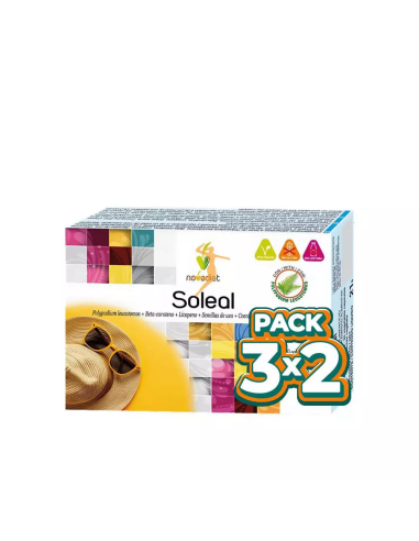 Pack 3x2 Soleal Novadiet - 30 Cápsulas Vegetales Saludables