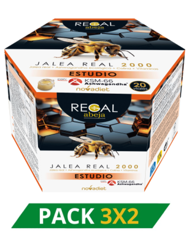 Pack 3x2 Regal Abeja Estudio Novadiet 20 viales 10 ml