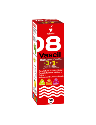 Pack 3x2 Vascil+ Aceite Esencial Limón 50 ml Novadiet