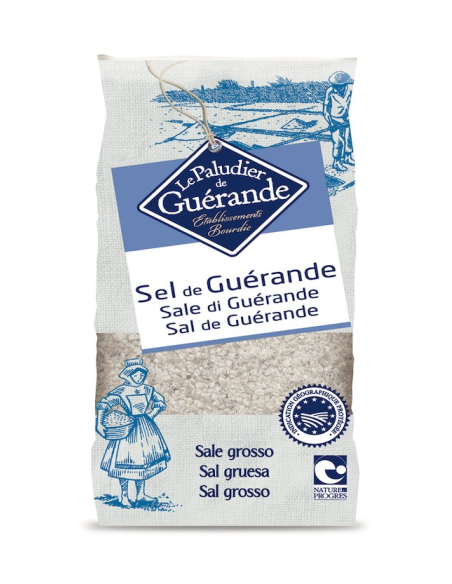 Pack 10 Uds. Sal Gruesa Gris De Guérande 1 kg  de Le Paludier