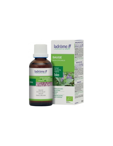 Pack 6 Uds Salvia Bio 50 ml Ladrome - Aceite Esencial Natural
