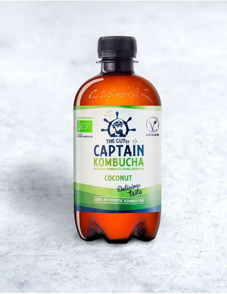 Pack 12 Uds. Leche de Coco Bio 400 ml Captain - Natural