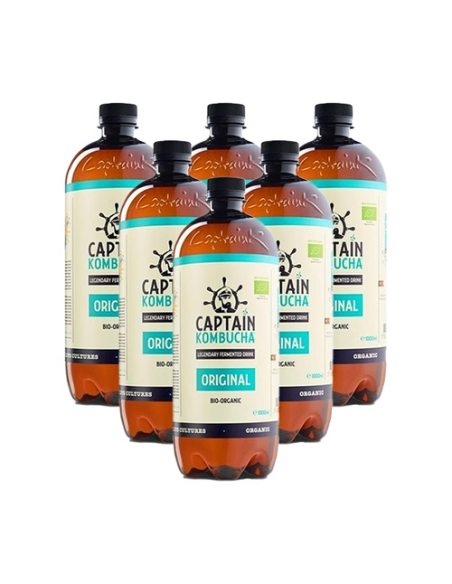 Pack 6 Uds Captain Natural Bio 1L Sabor Original Calidad