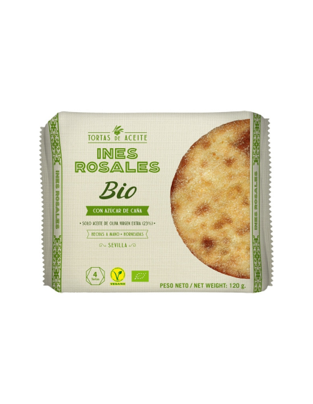 Pack 14 Uds. Torta De Aceite Y Anís 4/U Bio 120 g  de Ines Rosales