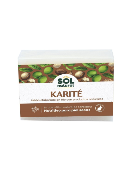 Pack 6 Uds Karité 100 g Solnatural - Hidratación Natural