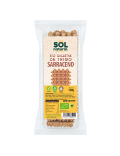 Pack 16 Uds. Galletas De Trigo Sarraceno Bio 190 g  de Solnatural