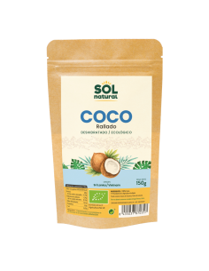 Pack 12 Uds. Coco Rallado Bio 150 g  de Solnatural