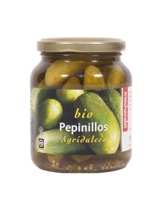 Pack 6 Uds. Pepinillos Agridulces Bote Pequeño Bio 350 g  de Machandel
