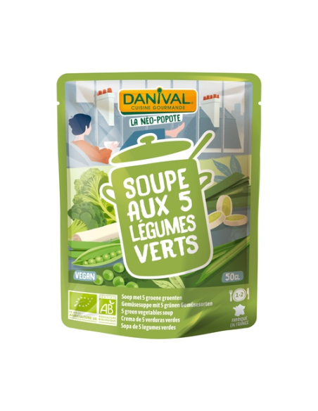 Crema 5 Legumbres Bio Danival 50 cl – Natural y Saludable