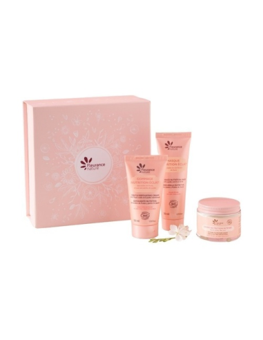 Cofre Nutricion Intensa : Crema + Mascarilla + Exfoliante Cara de Fleurance Nature