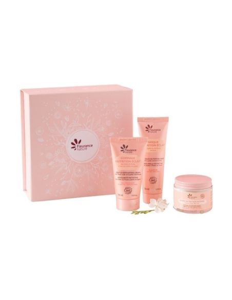 Cofre Nutricion Intensa : Crema + Mascarilla + Exfoliante Cara de Fleurance Nature