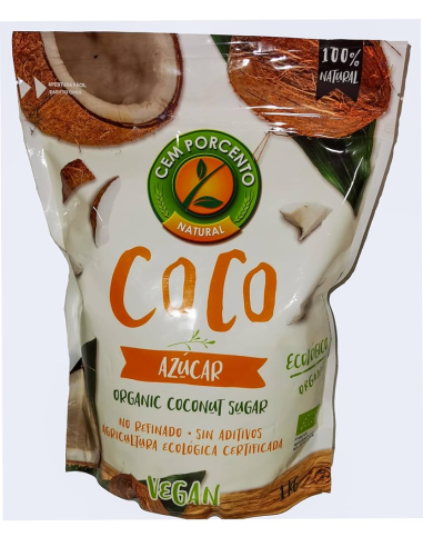 Azúcar de Coco Ecológico 1Kg - Comptoirs & Compagnies