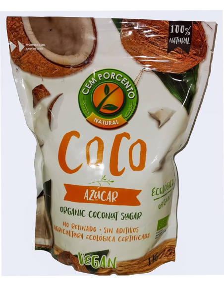 Azúcar de Coco Ecológico 1Kg - Comptoirs & Compagnies