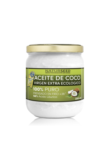 Aceite De Coco Virgen Ecológico - (Comercio Justo) 220Ml 220Ml de Comptoirs & Compagnies