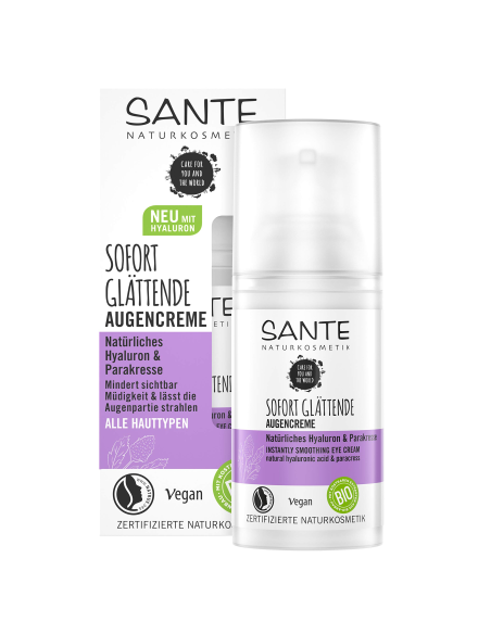 Contorno Ojos Crema Alisadora Acido Hialuronico & de Sante