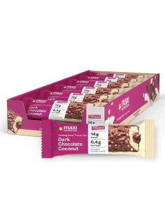 Creamy Core Bars Dark Chocolate Coconut 45G X 12Ud de Maxinutrition