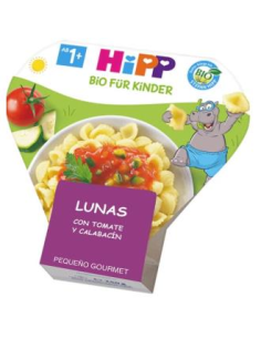 Lunas Con Tomate Y Calabacín Bio 250 g  de Hipp