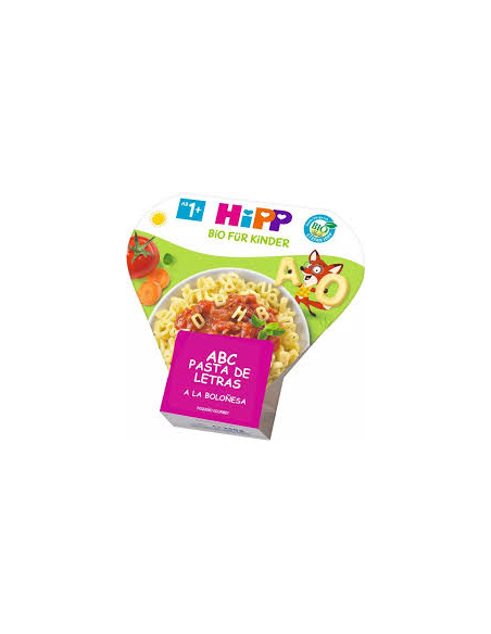 Pack 6 Espagueti Boloñesa Bio Hipp 250g con Especias