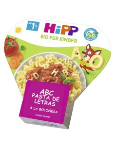 Pack 6 Uds. Abc Pasta De Letras Con Salsa Boloñesa Bio 250 g  de Hipp