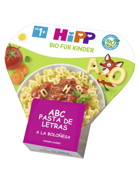 Pack 6 Uds Pasta Letras Boloñesa Bio Hipp 250 g