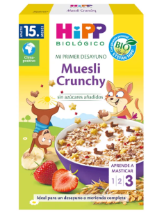 Pack 6 Uds. Muesli Crunchy Bio 200 g  de Hipp