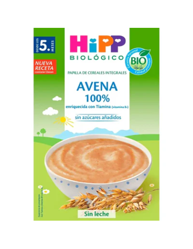 Papilla de Avena Bio Hipp 200g  Nutritiva y Natural