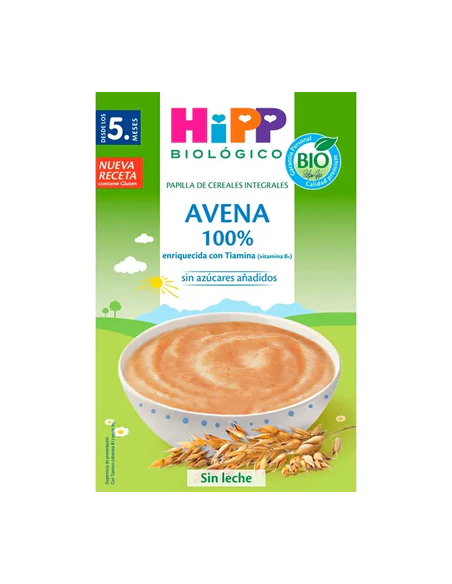Papilla de Avena Bio Hipp 200g  Nutritiva y Natural