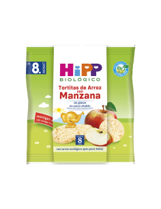 Pack 7 Uds. Tortitas De Arroz Con Manzana Bio 30 g  de Hipp