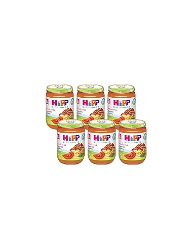 Pack 6 Tarritos Hipp Salmón, Zanahoria y Patata 190 g