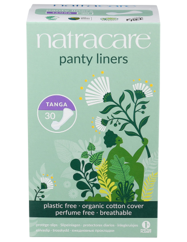 Pack 16 Salvaslip Tanga Natracare 30 unidades ecológicas