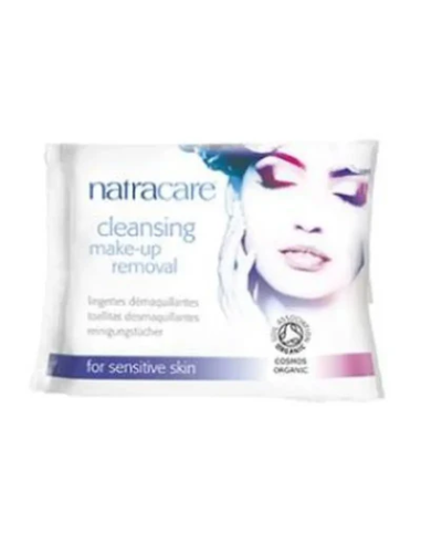 Pack 14 Toallitas Desmaquillantes Natracare 20 unidades
