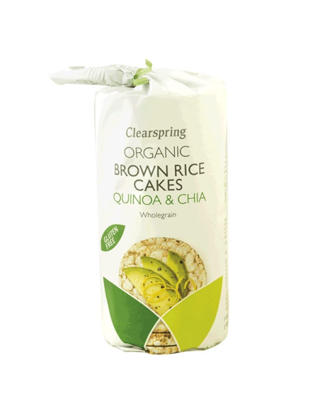 Tortas de Arroz Integral, Quinoa y Chía Natursoy 120 g