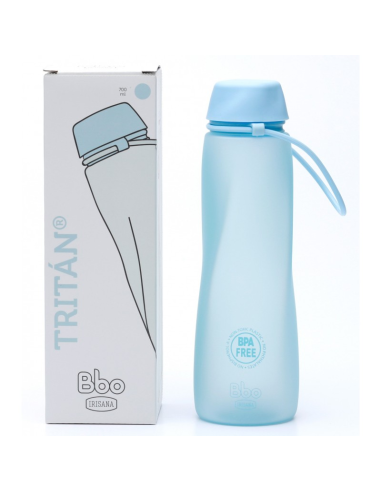 Botella Tritan Bbo16 Azul 700ml Irisana - Resistente y Ligera