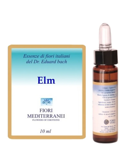 Fiori Mediterranei Elm 10 ml Forza Vitale – Esencia Natural