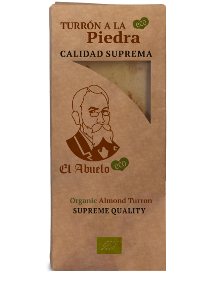 Turrón Almendra Eco 200g Vegan Sin Gluten La Campesina