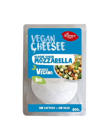 Queso Vegano Bio para Pizza 200g - El Granero Integral