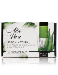 Jabón Natural Aloe Vera 100g Sys  Cuidado Suave y Efectivo