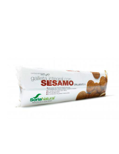 Pack de 2 ud Galletas Sesamo 160 Gr. de Alecosor Soria Natural