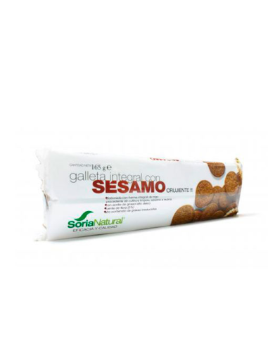 Pack de 2 ud Galletas Sesamo 160 Gr. de Alecosor Soria Natural