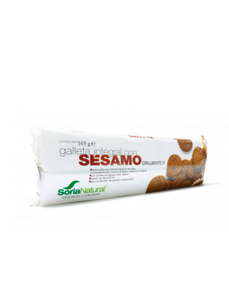 Pack de 2 ud Galletas Sesamo 160 Gr. de Alecosor Soria Natural