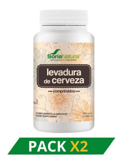 Pack 2 Levadura de Cerveza Alecosor Soria Natural Calidad